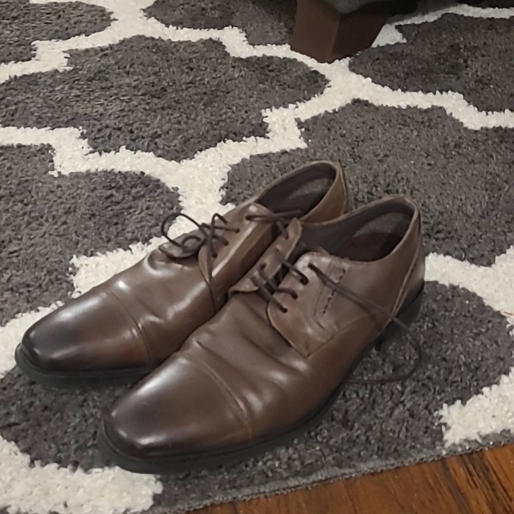 Giorgio Brutini sz 10.5 brown dress shoes